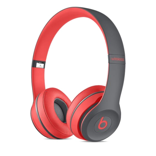 Fone de ouvido vermelho